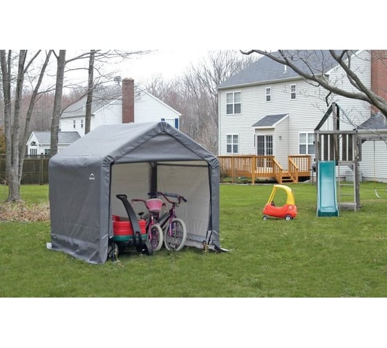 Сарай в коробке ShelterLogic 3х3х2.4м, скатная крыша 707421/70421