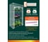 Парник GARDEN SHOW Маргарита белый на подоконник, 3 полки, 460x240x800 мм ПТ000003173 5