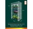 Парник GARDEN SHOW Маргарита белый на подоконник, 3 полки, 460x240x800 мм ПТ000003173 7