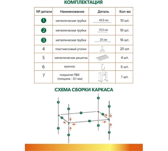 Парник GARDEN SHOW Маргарита белый на подоконник, 4 полки, 460x240x1050 мм ПТ000003174