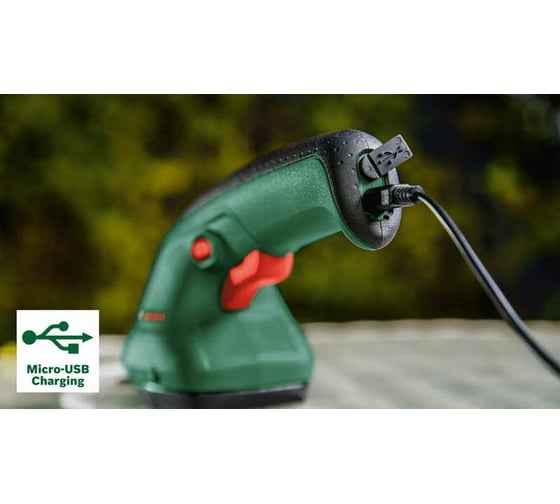 Аккумуляторные ножницы для травы и кустов Bosch EasyShear 0600833303 .
