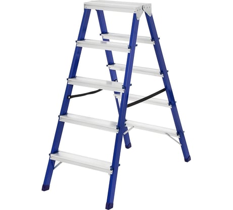 Стремянка ТУНДРА комбинированная, двухсторонняя, 5 ступени, 1080 мм 4590979