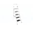 Стремянка стальная Perilla Class Plus 5 ступеней с широкими ступенями 123305 1