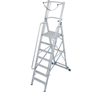 Стремянка с большой площадкой и дугой Krause STABILO 7 ступеней 127518