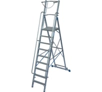 Стремянка с большой площадкой и дугой Krause STABILO 9 ступеней 127532