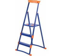 Стальная стремянка Nika 3 ступени НИКА-СМ3+