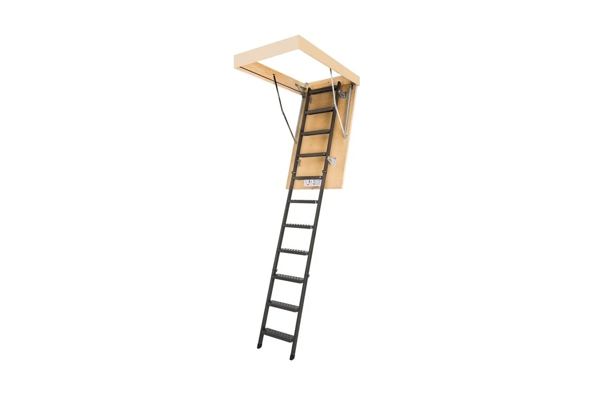 Складная металлическая лестница FAKRO lms 60x120/280см 861201 ...