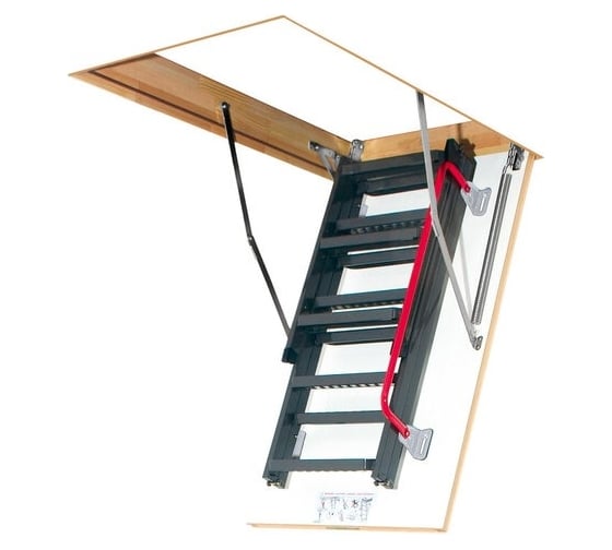 Складная металлическая лестница FAKRO lmk 60x130/305см 861451