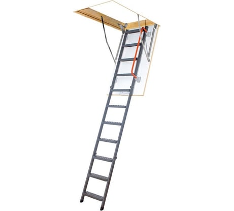 Складная металлическая лестница FAKRO lmk 70x120/280см 861411