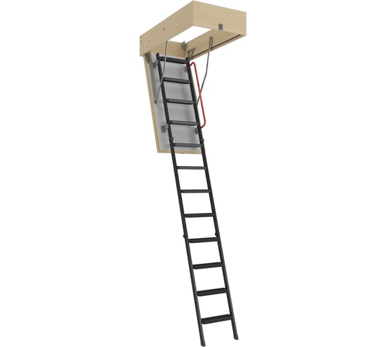 Чердачная металлическая лестница FAKRO термо ltm 60x130/305 869R51 1