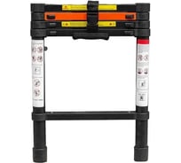 Телескопическая алюминиевая бытовая лестница ROCKFORCE 1.4 м RF-UP140(56421)