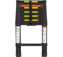 Телескопическая алюминиевая бытовая лестница ROCKFORCE 5.0 м RF-UP500