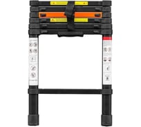 Телескопическая алюминиевая бытовая лестница ROCKFORCE 2.0 м RF-UP200