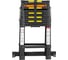 Телескопическая алюминиевая бытовая стремянка ROCKFORCE 3.8 м RF-UP380-2 1