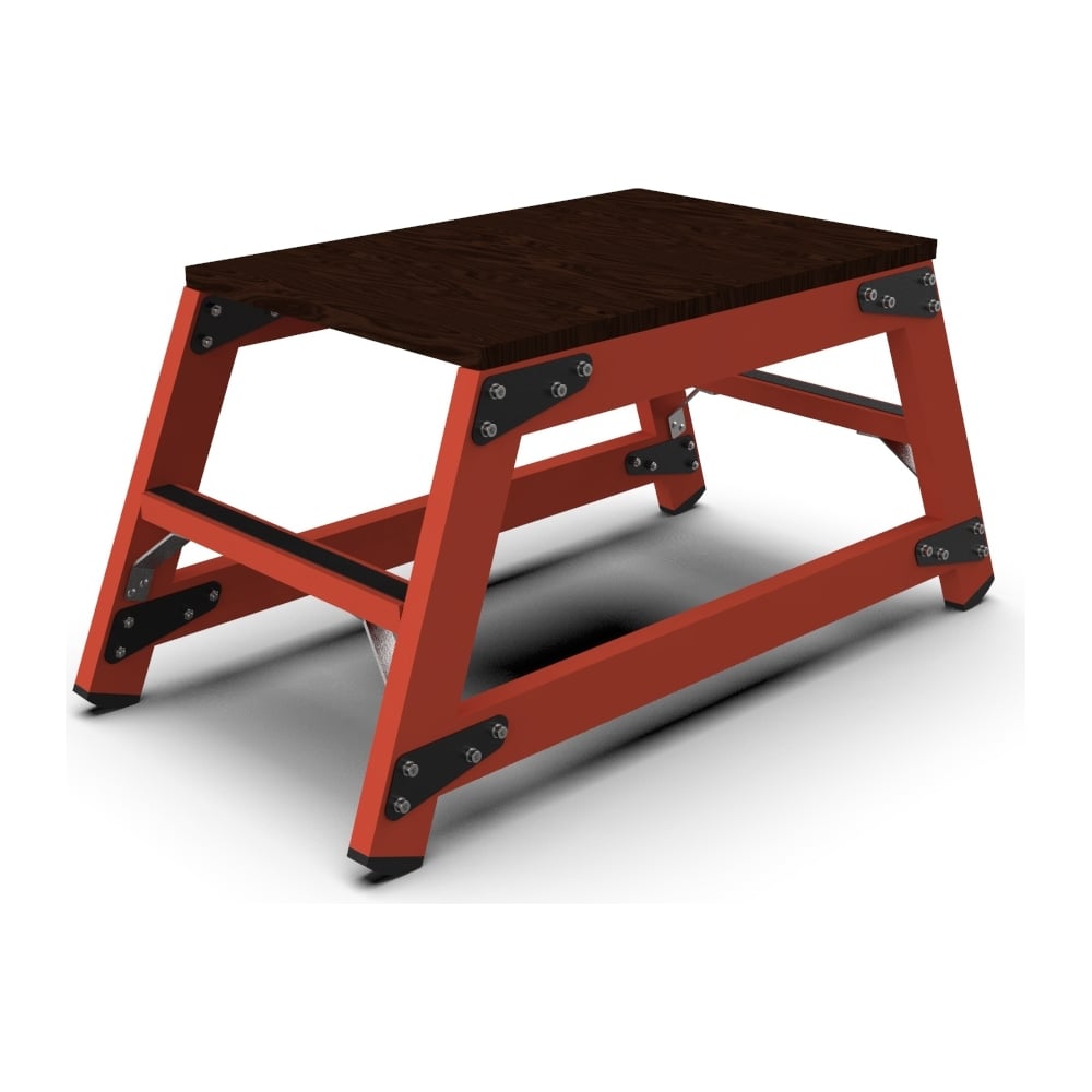 Стеклопластиковая диэлектрическая стремянка Диэлектрик с симметричной ...