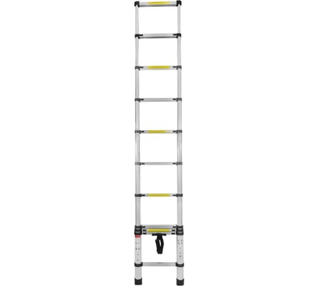 Односекционная телескопическая лестница Forsage алюминиевая, 3.2м, 11ступенек, max нагрузка 150кг, вес 8.2кг F-UP320(54165)