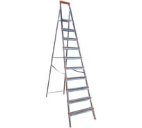 Стальная оцинкованная стремянка Энкор 10 ступеней 69677