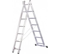 Двухсекционная лестница Энкор 2х8 ступеней 69696