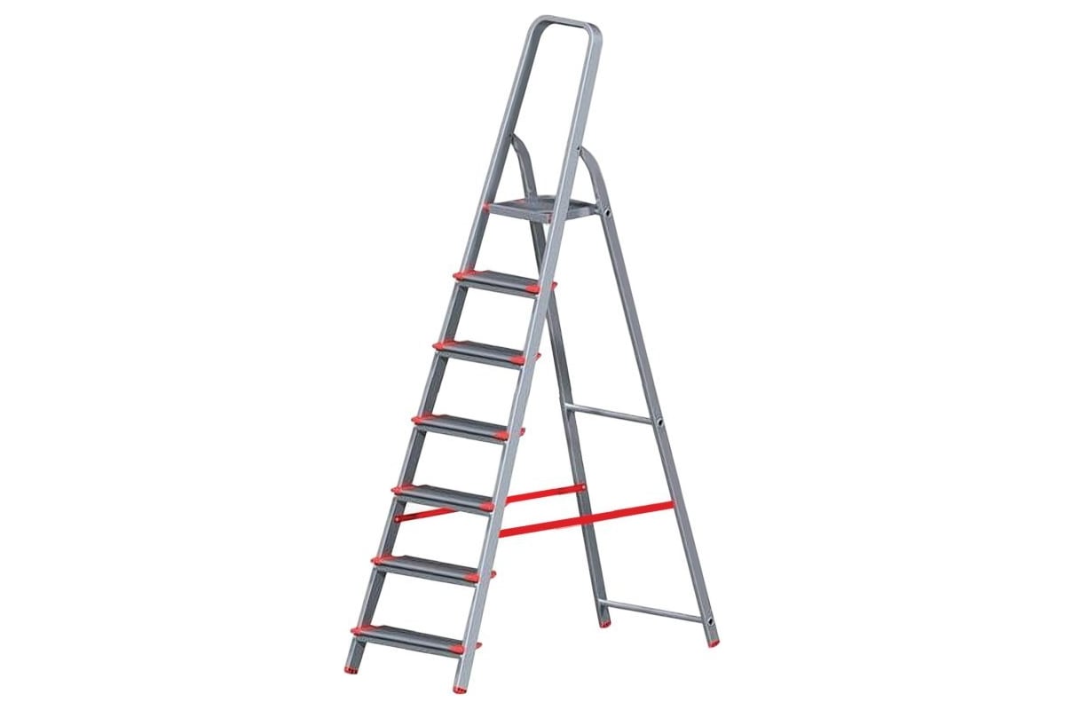 Стальная стремянка RIGGER 7 ступеней 100105 - выгодная цена, отзывы ...