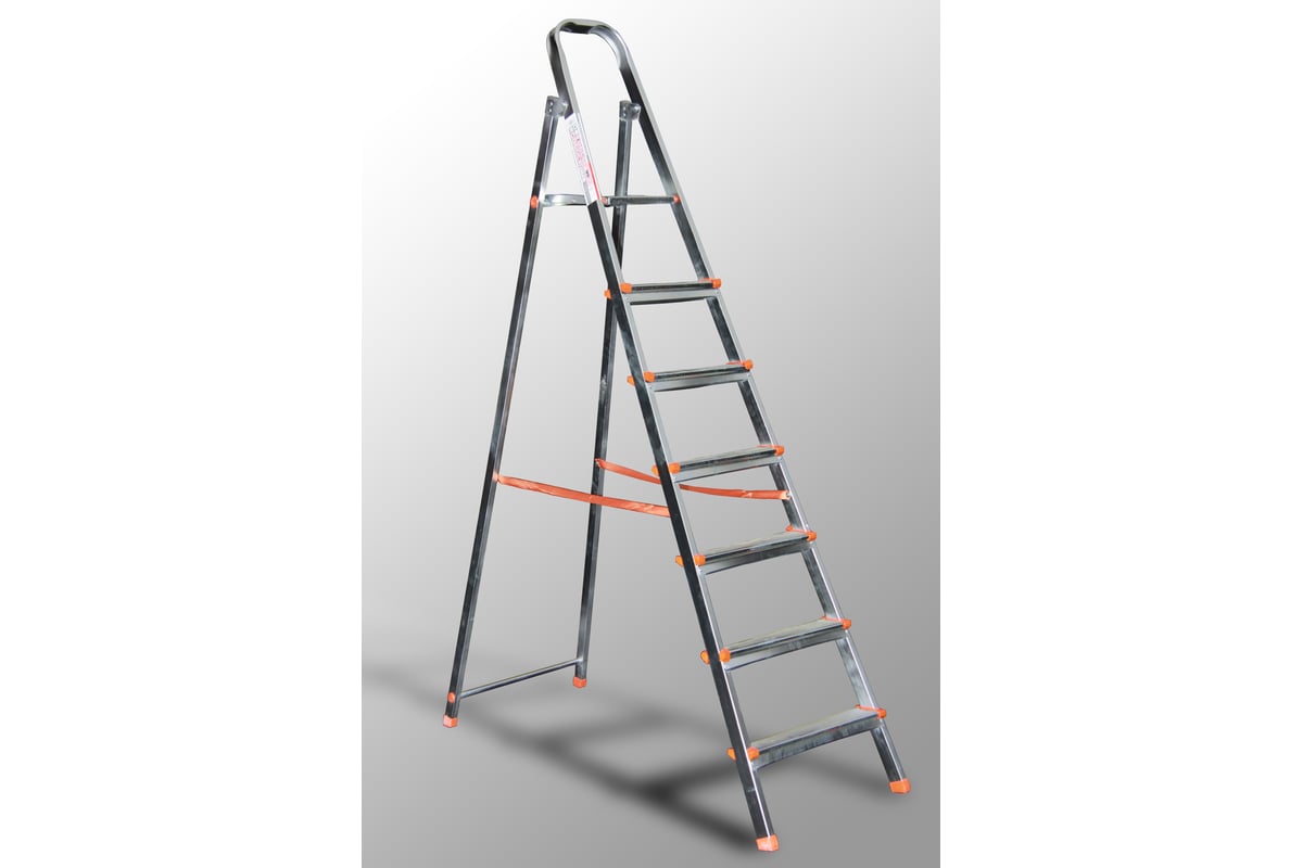 Стальная стремянка RIGGER 7 ступеней 100105 - выгодная цена, отзывы ...
