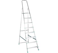 Алюминиевая стремянка RIGGER 8 ступеней 100208