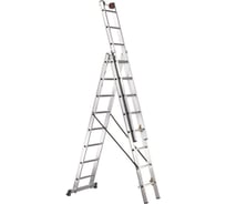 Трехсекционная лестница Svelt euro e3 - 3x16 ступеней SCE30050