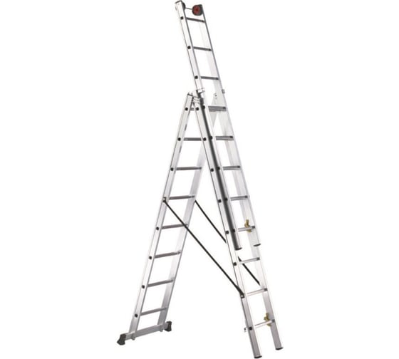 Трехсекционная лестница Svelt euro e3 - 3x16 ступеней SCE30050