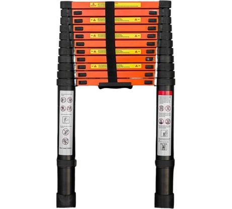 Телескопическая лестница ISMA алюминиевая бытовая 3.5м (12 ступ.) ISMA-UP350(56897)