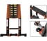 Телескопическая лестница WORKY black max 4,7м 12 ступеней ARD258453 11