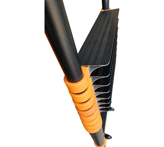 Телескопическая лестница WORKY black max 5,1м 13ступеней ARD258454