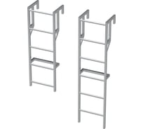Лестница MEGAL навесная для полувагонов телескопическая - ЛНА Н = 4,0м 311540