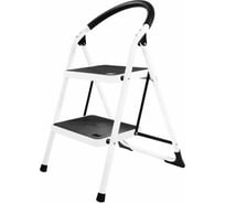 Стальная стремянка Сибирячка 2 широкие ступени P4022