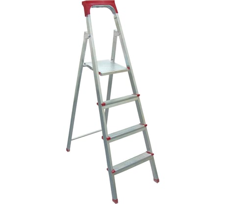 Стальная 4-х ступенчатая стремянка Biber 98104 тов-043127