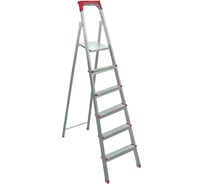 Стальная 6-ступенчатая стремянка Biber 98106 тов-049512