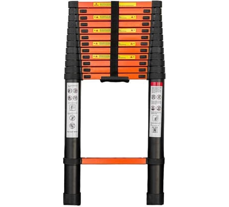 Телескопическая алюминиевая бытовая лестница ISMA 5 м ISMA-UP500(56902)