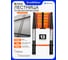 Телескопическая алюминиевая бытовая лестница ISMA 5 м ISMA-UP500(56902) 2