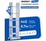 Лестница-стремянка WORKY 4x5 трансформер, высота 5.8 м. ARD128310 2