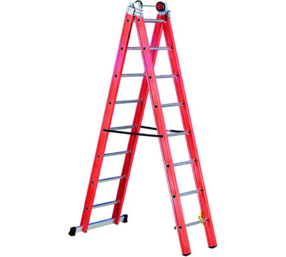 Диэлектрическая лестница из стеклопластика Svelt v2 2x10 SVETS220
