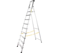 Алюминиевая стремянка с алюминиевым лотком Inforce 9 ступеней СП-01-09