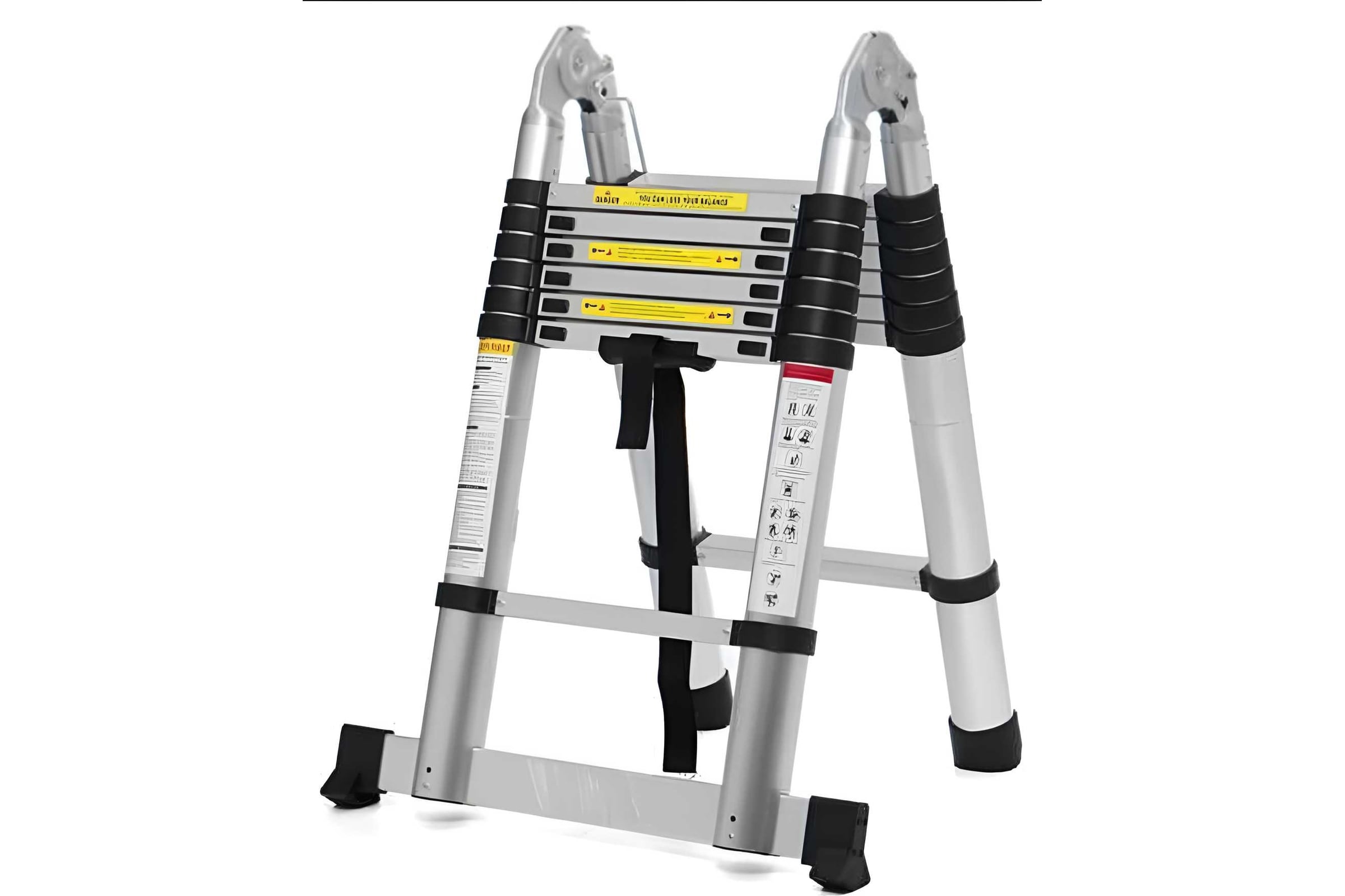 ДвухсторонняяалюминиеваятелескопическаялестницаАлюмет2х7ступенейСерияDTLH2.2