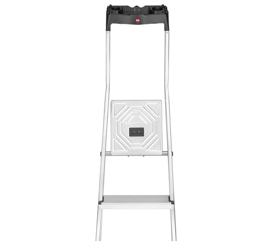 Алюминиевая стремянка с лотком для инструментов Hailo L60 StandartLine 7 ступеней 8160-707