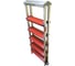Двухсторонняя алюминиевая комбинированная стремянка TeaM 7х7 СTMК77 3