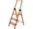 Алюминиевая стремянка с 3 ступенями Tatkraft UPSTAIRS 16347 1