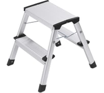 Двухсторонняя алюминиевая стремянка Hailo D60 StandartLine 2х2 ступени 4442-701