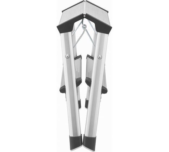 Двухсторонняя алюминиевая стремянка Hailo D60 StandartLine 2х2 ступени 4442-701