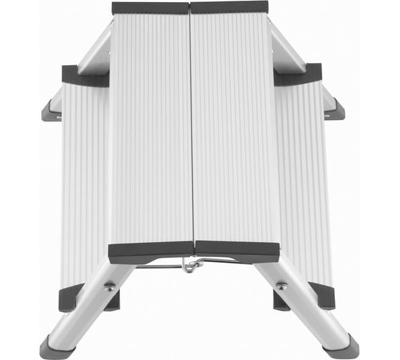 Двухсторонняя алюминиевая стремянка Hailo D60 StandartLine 2х2 ступени 4442-701