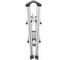 Двухсторонняя алюминиевая стремянка Hailo D60 StandartLine 2х3 ступени 4443-701 4