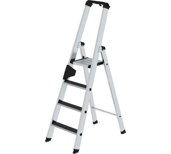 Стремянка MUNK 4 ступени с покрытием Clip-Step R13 рукоятка Ergo-pad 041624
