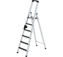 Стремянка MUNK 6 ступеней с покрытием Clip-Step R13 рукоятка Ergo-pad 041626