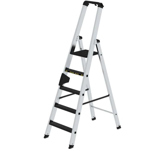 Стремянка MUNK 5 ступеней с покрытием Clip-Step R13 с рукояткой Ergo-pad нагрузка до 250 кг 042705 1